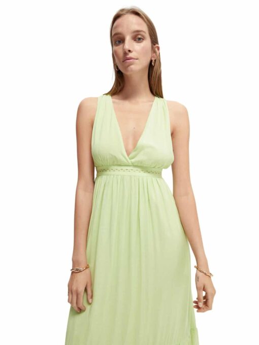 Scotch & Soda 166260 : Maxi dress with open back