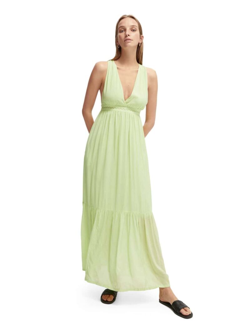 Scotch & Soda 166260 :  Maxi dress with open back - Image 6
