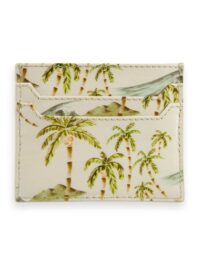Alternative view of Scotch & Soda 166824 : Leather cardholder - White printed