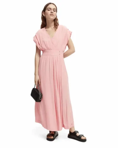 Scotch & Soda 166685 :  Sleeveless wrap dress