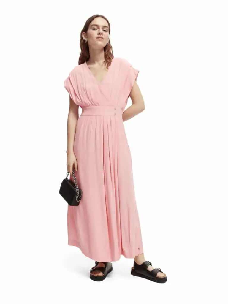 Scotch & Soda 166685 :  Sleeveless wrap dress