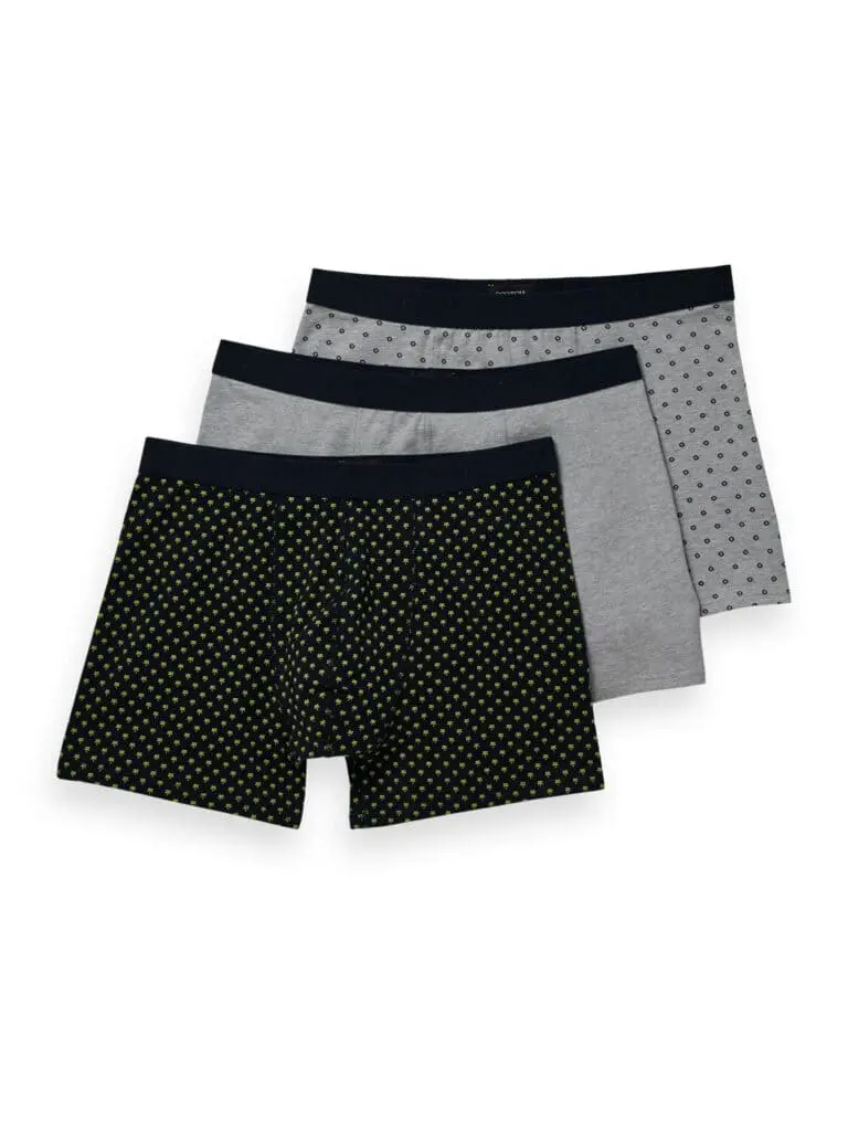 Scotch & Soda 166778 : 3-pack boxer shorts