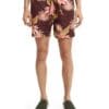 Scotch & Soda 166838 :  Mid-length printed swim shorts