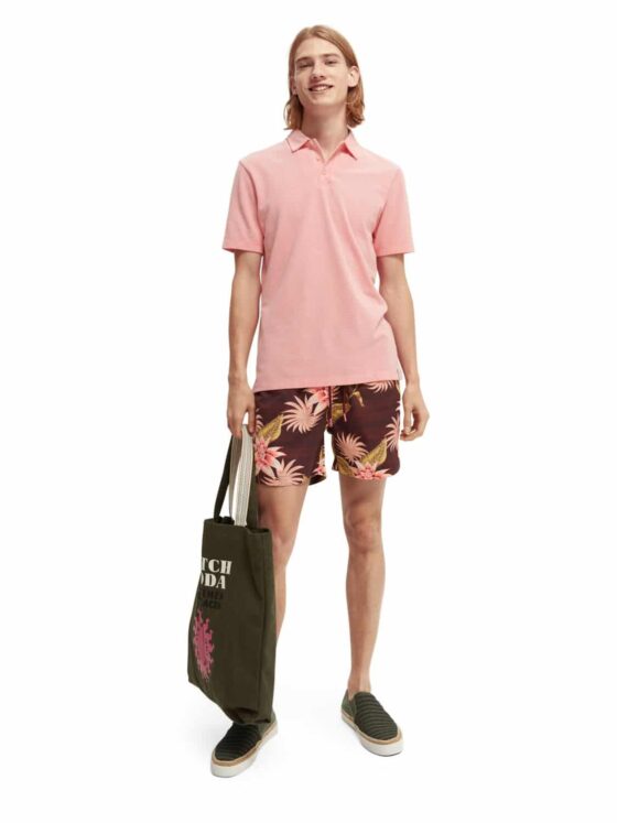Scotch & Soda 166838 :  Mid-length printed swim shorts - Image 7
