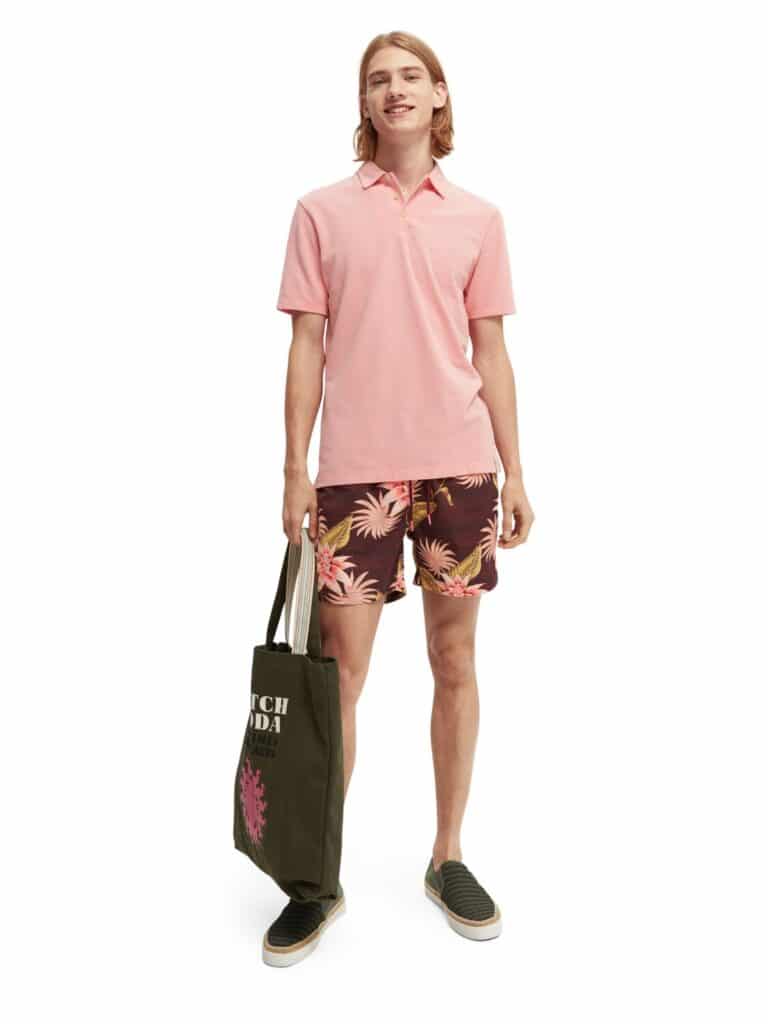 Scotch & Soda 166838 :  Mid-length printed swim shorts - Image 7