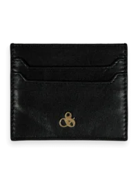 Scotch & Soda 168587: Leather cardholder Black
