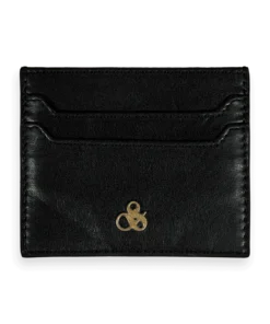 Scotch & Soda 168587: Leather cardholder Black