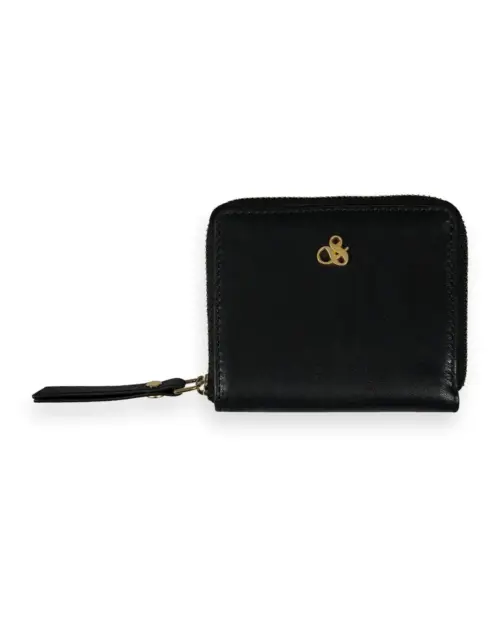 Scotch & Soda 168586: Leather wallet Black