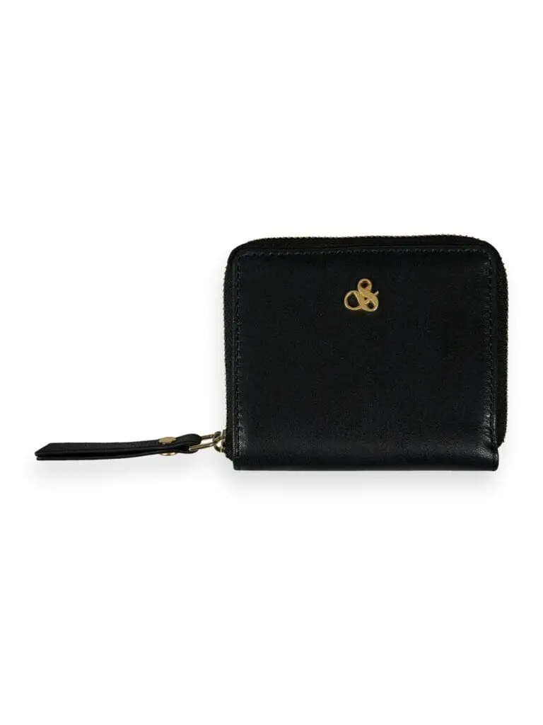 Scotch & Soda 168586: Leather wallet Black