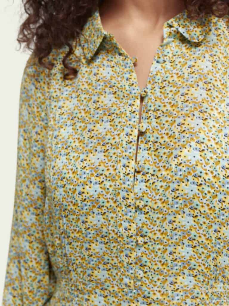 Scotch & Soda 167972 :  Raglan printed dress - Image 4