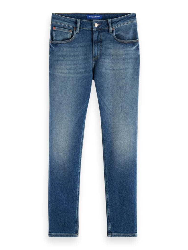 Scotch & Soda 167166:  The Skim super-slim fit jeans - Everywhere Blue - Image 3
