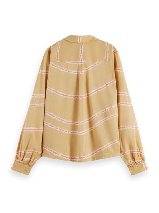 Scotch & Soda 167824 :  Printed balloon-sleeve shirt - Image 4