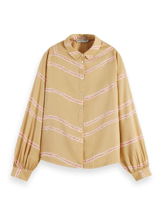 Scotch & Soda 167824 :  Printed balloon-sleeve shirt - Image 2