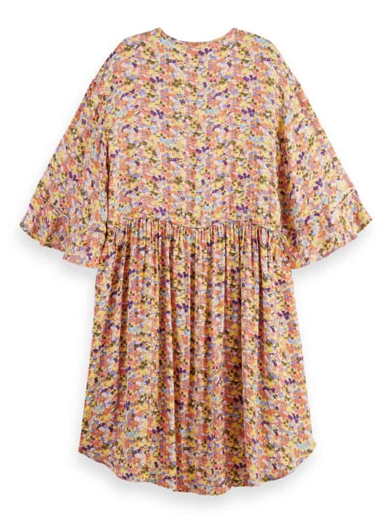 Scotch & Soda 168669:  T-shirt style flounce-sleeved dress - Image 4