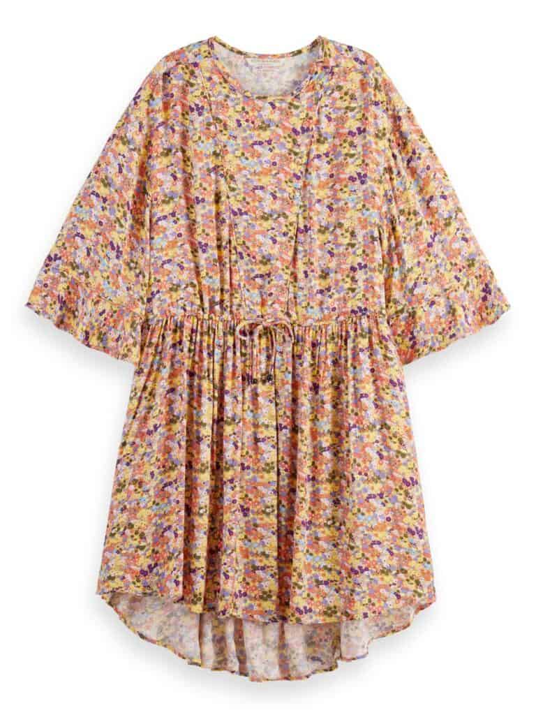 Scotch & Soda 168669:  T-shirt style flounce-sleeved dress - Image 2