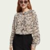 Scotch & Soda 168640: Gathered top with tunnel details.