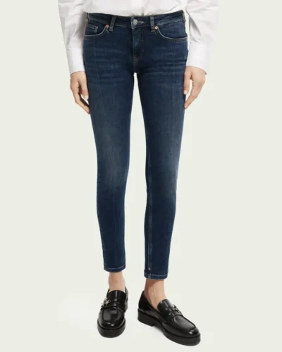 Scotch & Soda 167034 : La Bohemienne skinny fit jeans — Ruby Blue