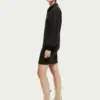 Scotch & Soda 169429 :  Half-zip sweat dress with puffed sleeves - Image 4