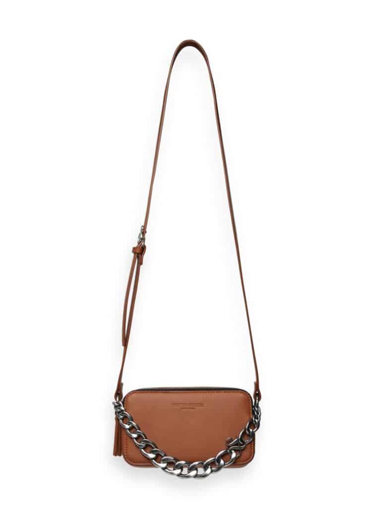 Scotch & Soda 168681 : The Jordaan small reporter bag - Cognac - Image 5