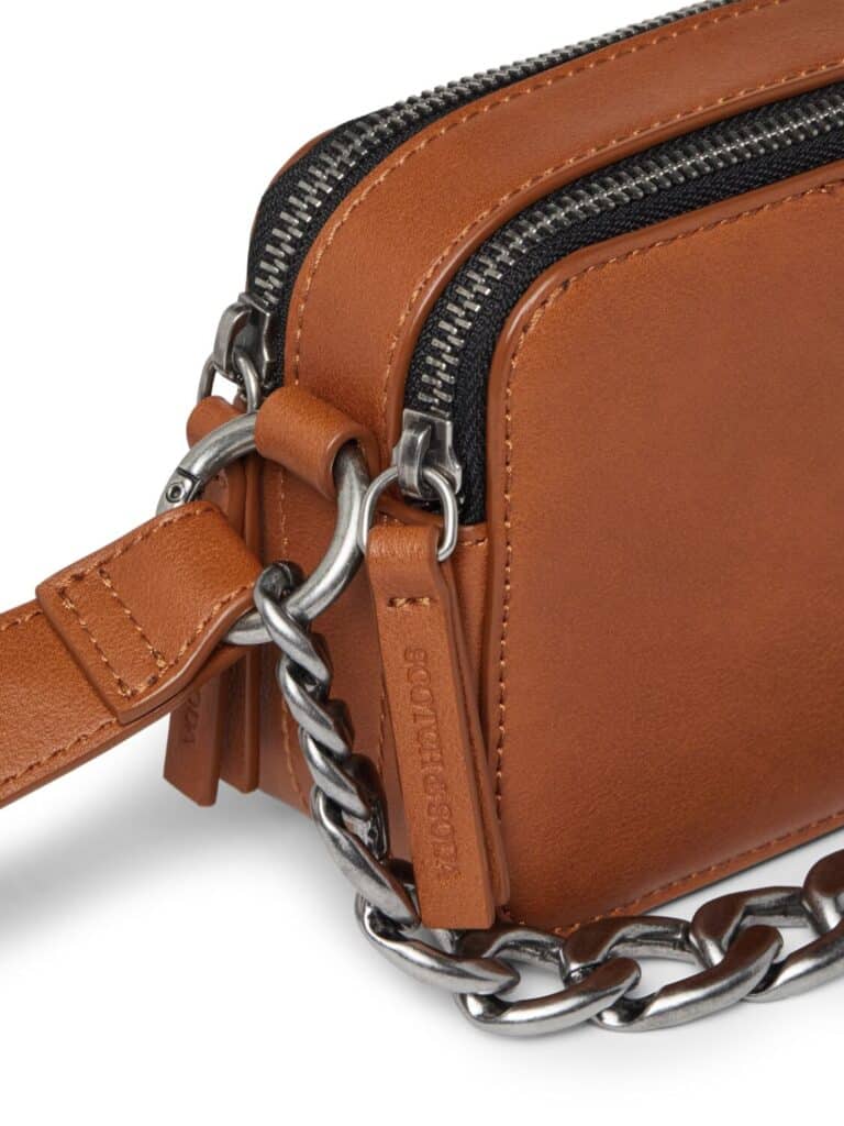 Scotch & Soda 168681 : The Jordaan small reporter bag - Cognac - Image 3