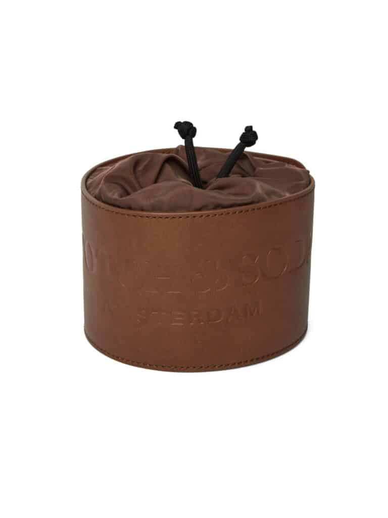 Scotch & Soda 168682 : The Centraal unisex foldaway tote bag- Brown - Image 7
