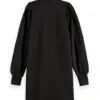 Scotch & Soda 169429 :  Half-zip sweat dress with puffed sleeves - Image 5