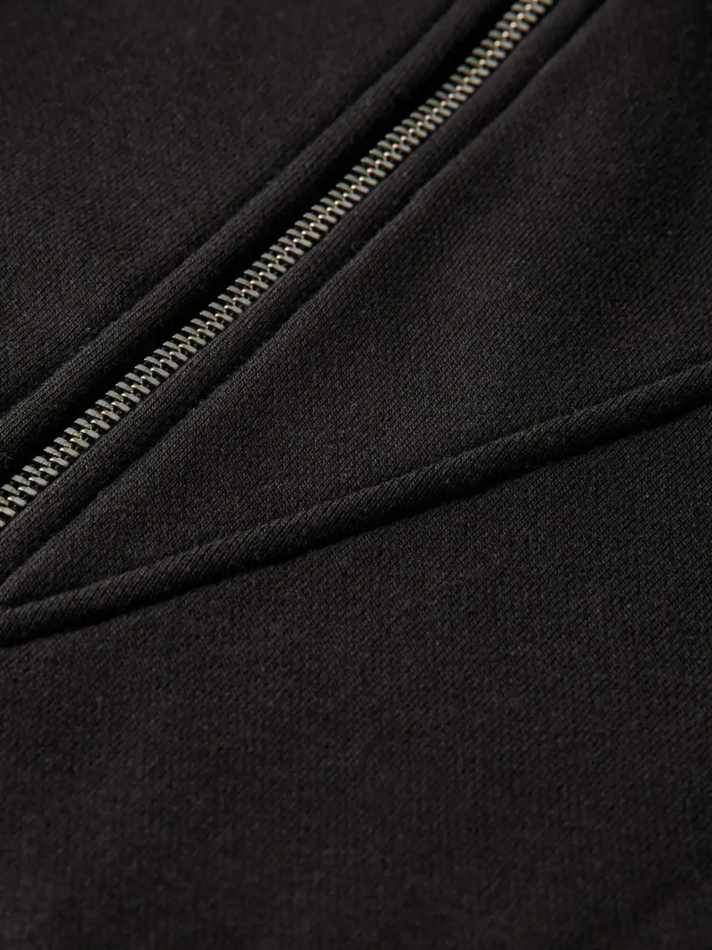 Scotch & Soda 169429 :  Half-zip sweat dress with puffed sleeves - Image 6