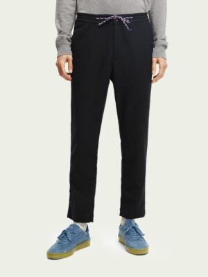 Scotch & Soda 169416: The Drift Regular tapered wool-blend jogger colour Night