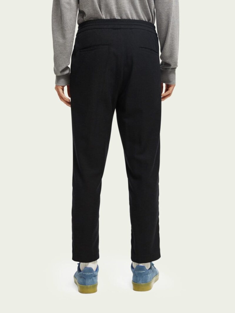 Scotch & Soda 169416: The Drift - Regular tapered wool-blend jogger  Night - Image 3