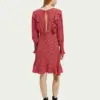 Scotch & Soda 169624 :  Ruffled long-sleeved mini dress - Image 3