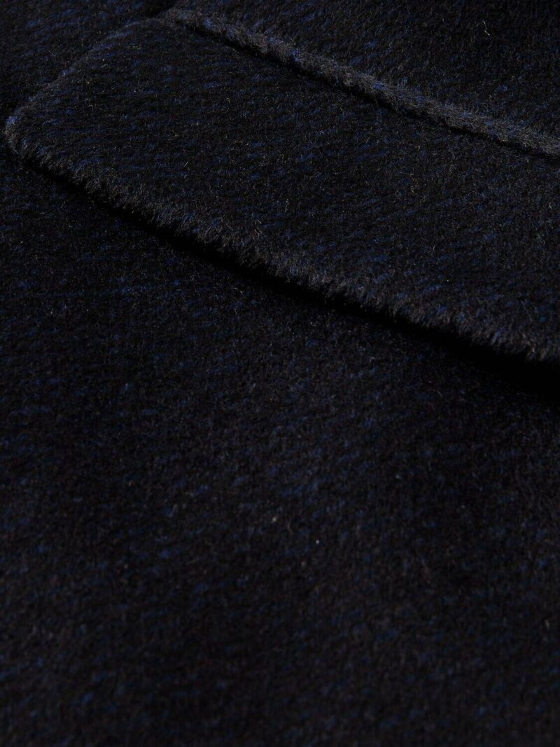 Scotch & Soda 169110 : Classic wool-blend overcoat - Night Melange - Image 4