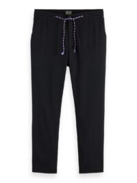Alternative view of Scotch & Soda 169416: The Drift - Regular tapered wool-blend jogger  Night