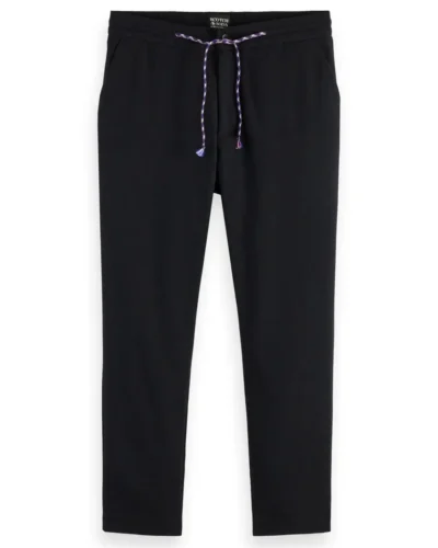 Alternative view of Scotch & Soda 169416: The Drift - Regular tapered wool-blend jogger  Night