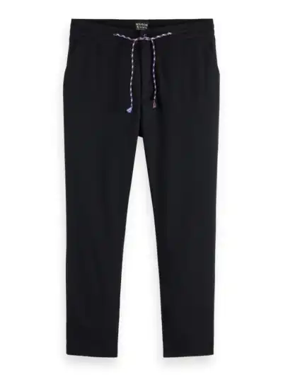 Alternative view of Scotch & Soda 169416: The Drift - Regular tapered wool-blend jogger  Night