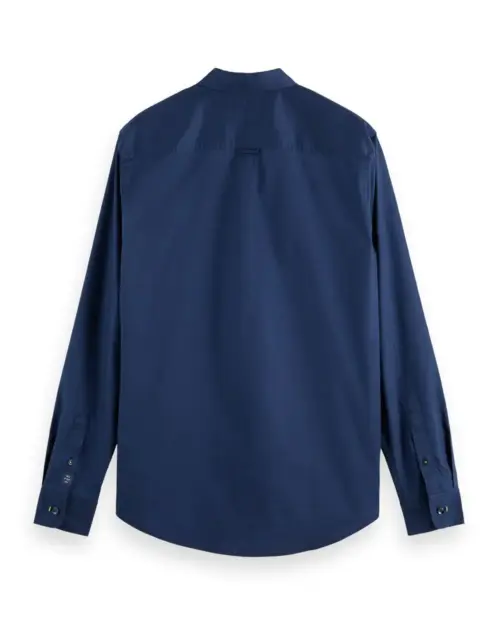 Alternative view of Scotch & Soda 169049 : Organic cotton oxford shirt  Steel