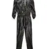 Scotch & Soda 169622 :  Gathered silver jumpsuit Silver Metallic - Image 5