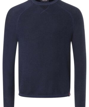 Alternative view of Timezone : Spiral Knit Crewneck Navy