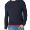 Timezone : Spiral Knit Crewneck Navy