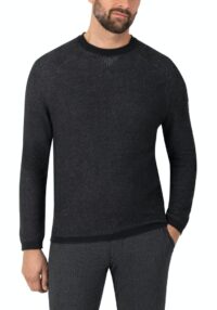 Timezone : Spiral Knit Crewneck Black