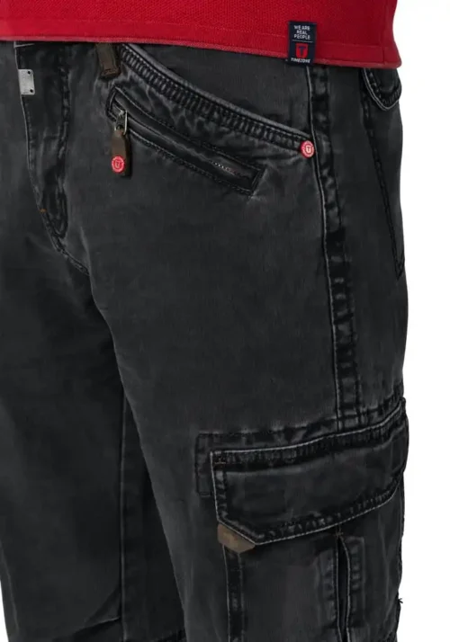 Timezone Denim- Regular Ben TZ Zipper Black - Image 4