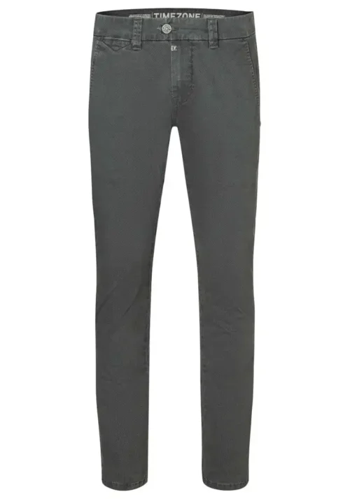 Alternative view of Timezone Chino Slim JannoTZ print