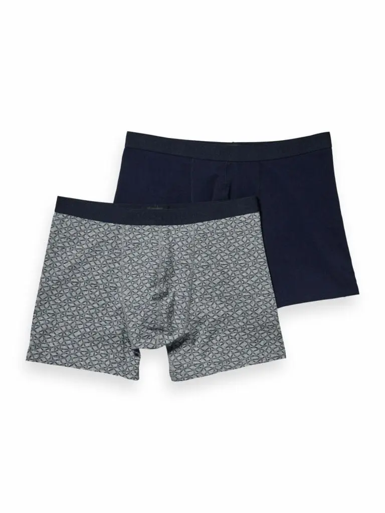 Scotch & Soda 169432 - 2-pack classic stretch- jersey boxer shorts