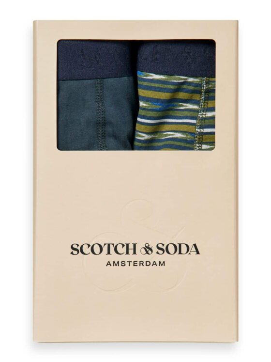 Scotch & Soda 169432 - 2-pack classic stretch- jersey boxer shorts - Image 3