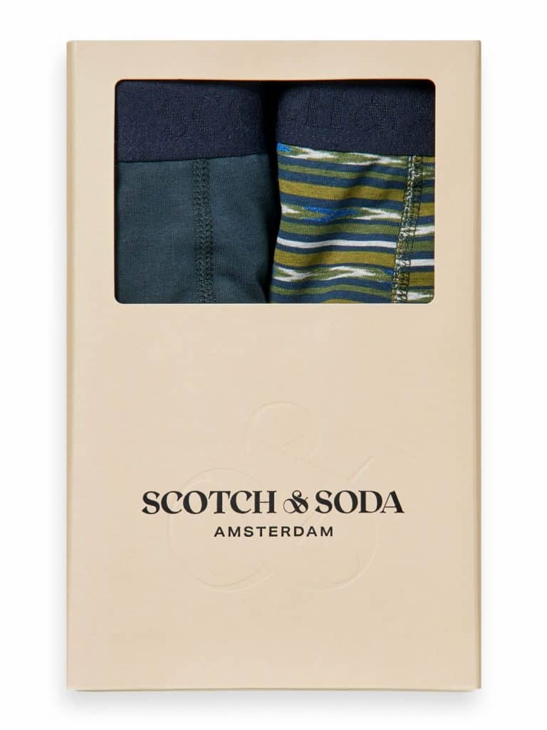 Scotch & Soda 169432 - 2-pack classic stretch- jersey boxer shorts - Image 3