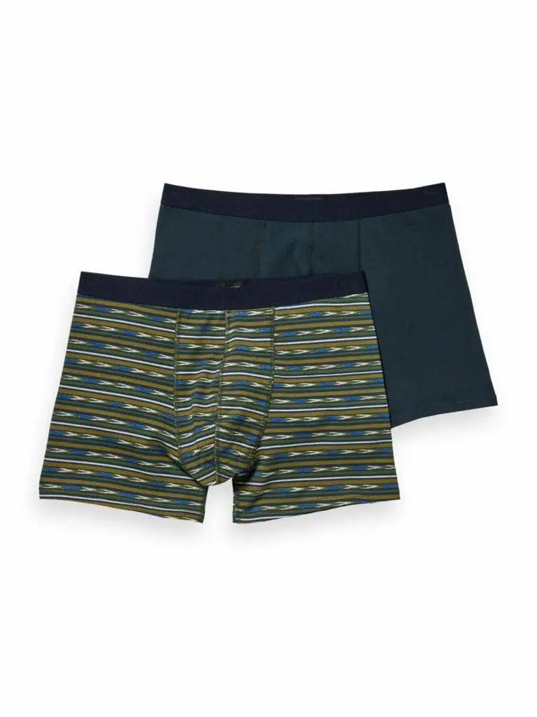 Scotch & Soda 169432 - 2-pack classic stretch- jersey boxer shorts