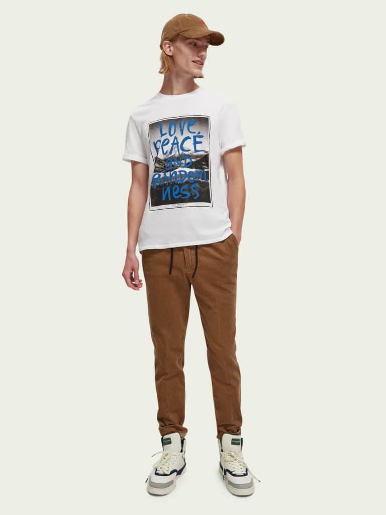Scotch & Soda 169514 : Regular fit graphic T-shirt - Image 3