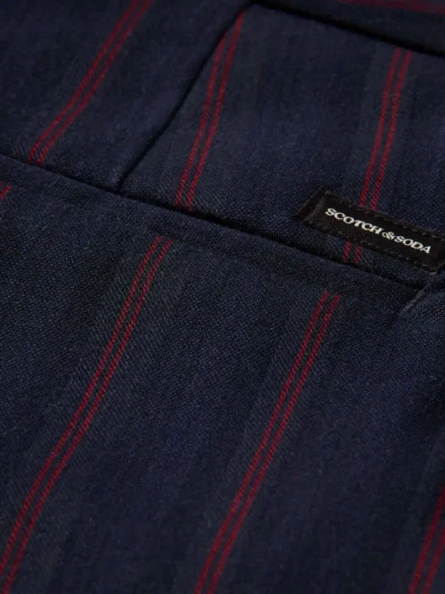 Scotch & Soda 169038 :  Yarn-dyed single-breasted blazer - Image 3