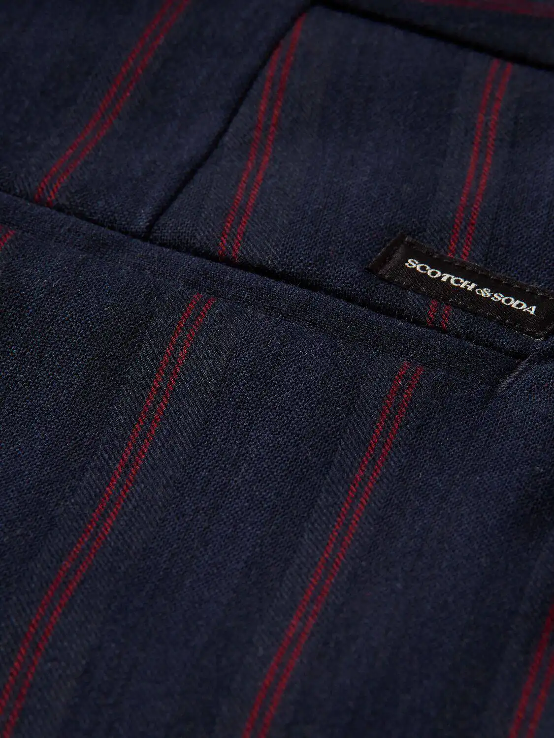 Scotch & Soda 169038 : Yarn-dyed single-breasted blazer - Image 3