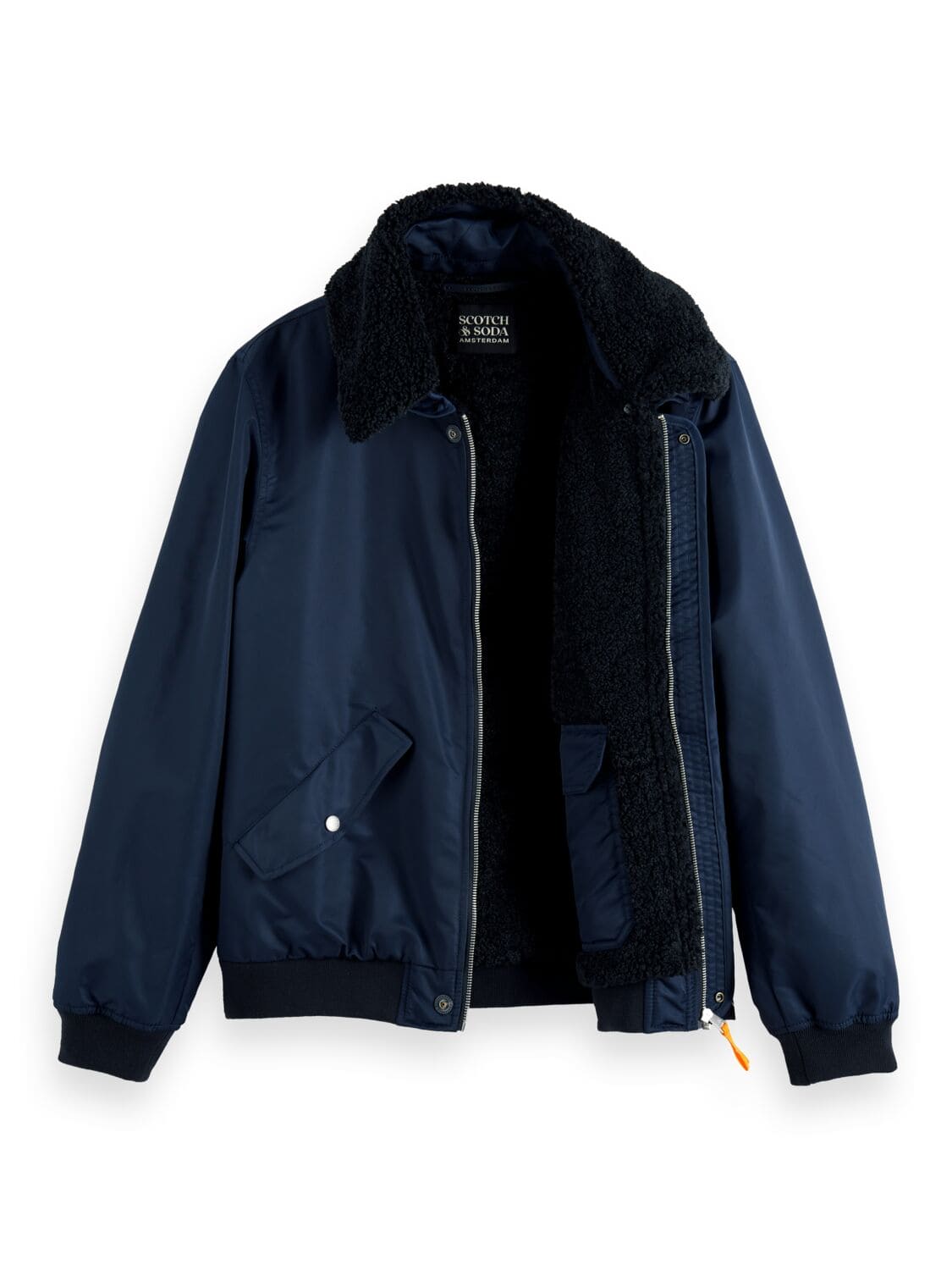 Scotch & Soda Teddy-Lined Parka Jacket - 169113-SC0360 - Fuel