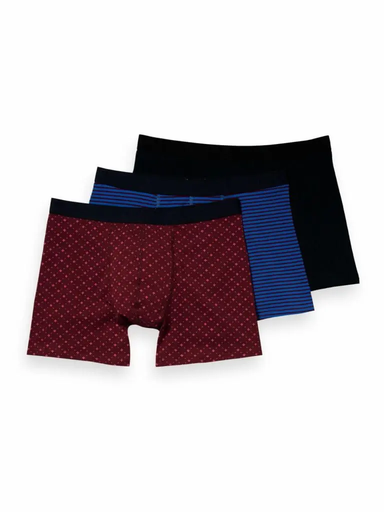 Scotch & Soda 169431 - 3-pack classic stretch- jersey boxer shorts